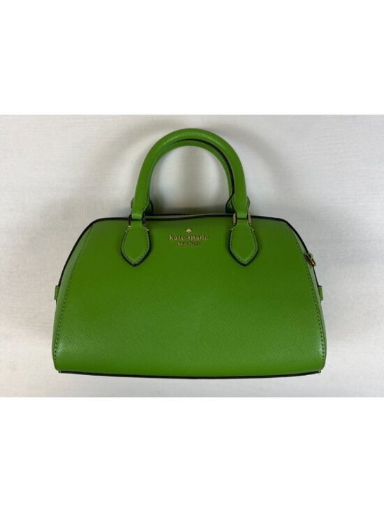 kate spade new york Handbags - Kate Spade New York Women Green Satchel Handbag Zip Closure Top Handle Bag
